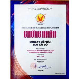 Công Ty CP May Tây Đô